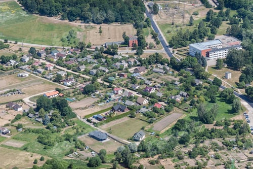 Preview: Aerial View Over The Residential Area
