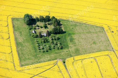 Preview: Aerial View Over The Rural Fields