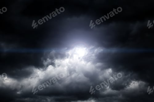 Preview: Light In The Dark And Dramatic Storm Clouds