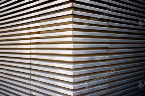 Preview: Background Created With A Metal Surface Of A Modern Facade.
