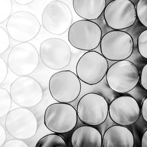 Preview: Abstract Composition With Cocktail Straws