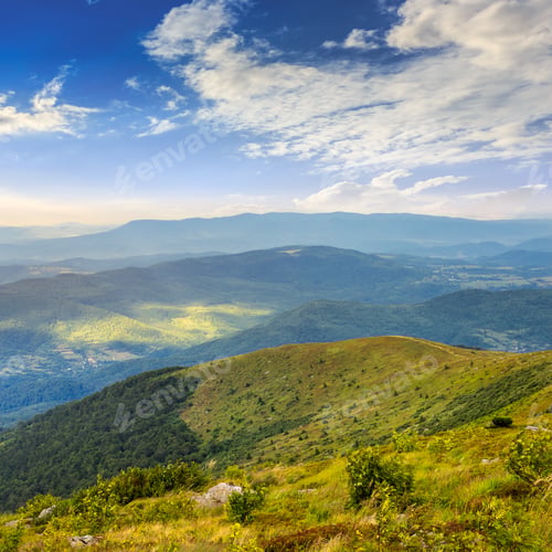 Preview: White Sharp Stones On The Hillside Or Great Mountain Range
