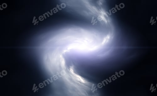 Preview: Blurred Swirl In The Dark Storm Clouds