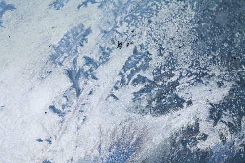 Preview: Ice Flowers On Glass - Texture And Background