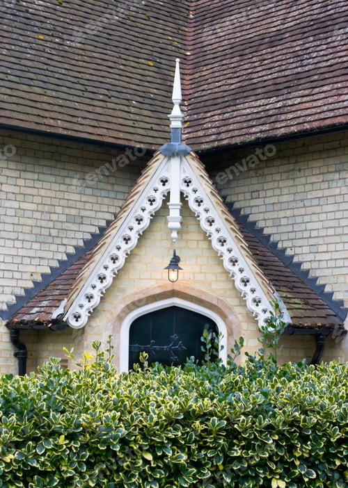 Preview: Small Building Architectural Detail London Park.