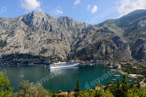 Preview: Beautiful View To Kotor Bay From Hill