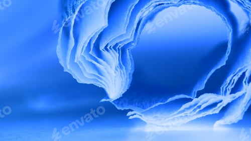 Preview: Colorful Abstract Composition With Crepe, Lights And Shadows