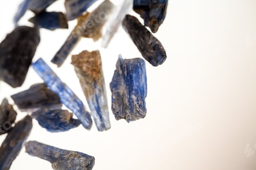 Preview: Kianit, Natural Semiprecious Stones With Details