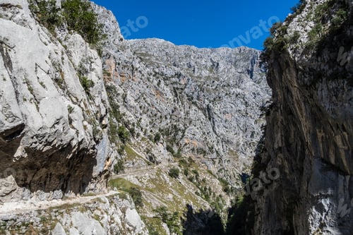Preview: The Cares Trail, Garganta De Cares, In The Picos De Europa Mountains, Spain