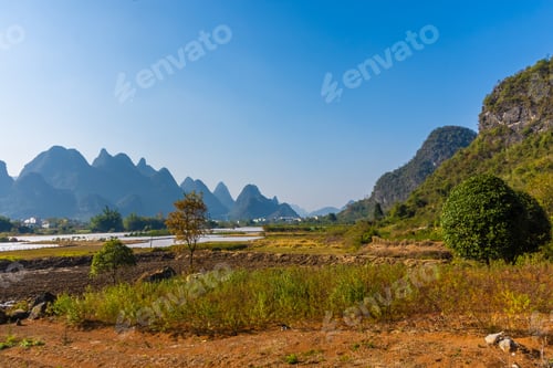 Preview: Countryside Of Guilin In China