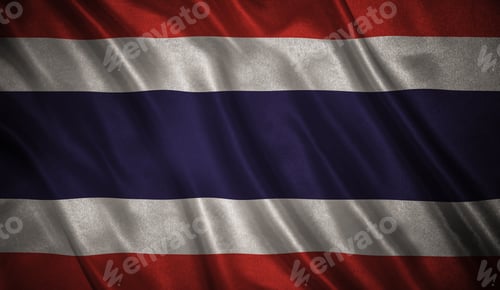 Preview: Flag With Original Proportions. Flag Of The Thailand