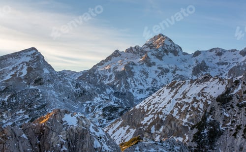 Preview: Triglav Mountain In Winter In Julian Alps
