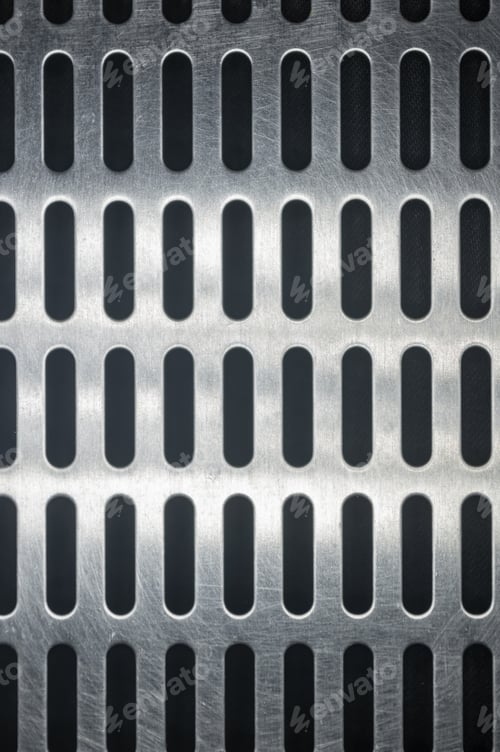 Preview: Stainless Steel Grating With Oblong Holes