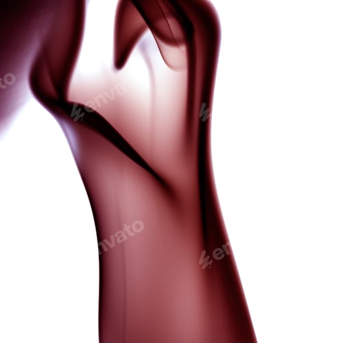 Preview: Abstract Composition With Smoke Shapes