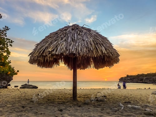 Preview: Beach Sunset Views Around Curacao A Small Caribbean Island