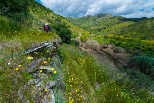 Preview: Walking In Ribeira De Piscos Valley Towards Paleolithic Rock Art Open-Air Paintings Within Côa