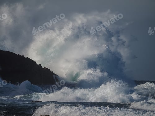 Preview: Crashing Waves At Boca Grandi Views Around Curacao A Small Caribbean Island