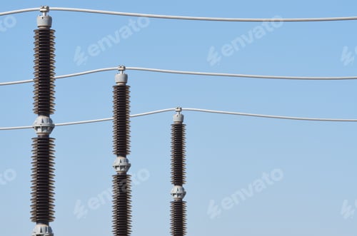 Preview: Forefront Of The Elements Of An Electrical Substation