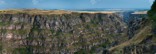 Preview: Canyon View From Saghmosavank Monastery In Aragatsotn Province Of Armenia, Country Of The Caucasus