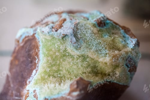 Preview: Beautiful Crystals, Minerals And Stones - Colors And Textures. Image Has Grain Texture Visible On