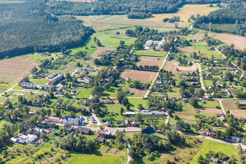Preview: Aerial View Over The Matisi Parish (Latvia)
