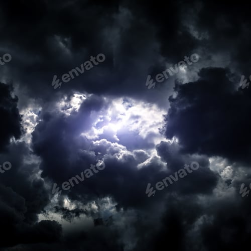 Preview: Light In The Dark And Dramatic Storm Clouds
