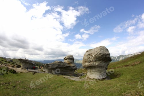 Preview: Landscape From Bucegi Mountains, Part Of Southern Carpathians In Romania