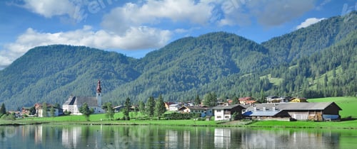Preview: Village Of Sankt Ulrich Am Pillersee In Tirol,Austria