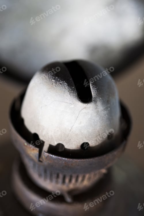 Preview: Metallic Fragment From An Old Gas Lamp