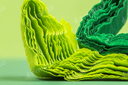Preview: Colorful Abstract Composition With Crepe, Lights And Shadows