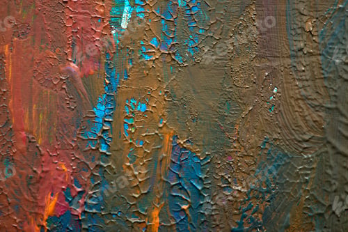 Preview: Abstract Art Background. Hand-Painted Background