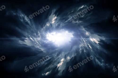 Preview: Light In The Dark And Dramatic Storm Clouds