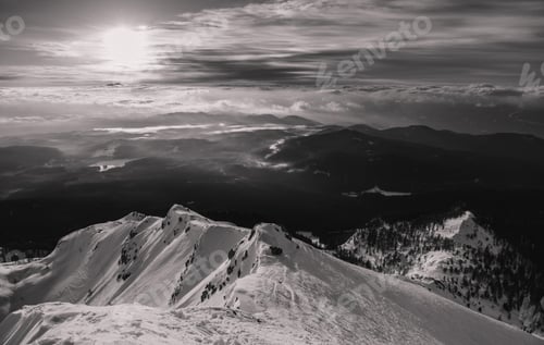 Preview: Winter Landscape And Mountains