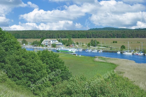 Preview: View To Baaber Bollwerk Near Baabe And Sellin On Ruegen,Baltic Sea,Mecklenburg Western