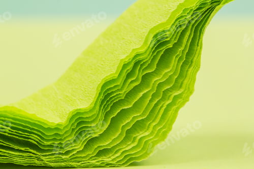 Preview: Colorful Abstract Composition With Crepe, Lights And Shadows