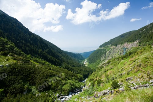 Preview: Beautiful View Of Fagaras Mountains, In Romania