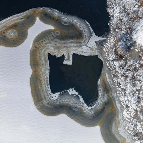 Preview: Aerial View Over The Lake In Springtime