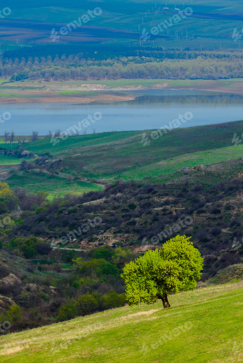 Preview: Amazing View Aghstev Reservoir, On Armenia-Azerbaijan State Border