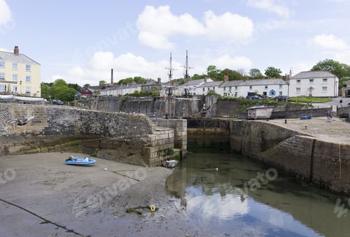 Preview: Charlestown Harbour, Cornwall, Uk