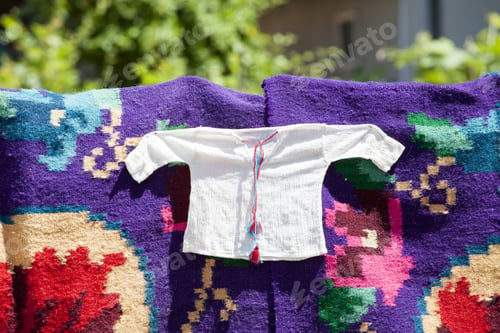 Preview: Romanian Traditional Blouse - Textures And Traditional Motifs