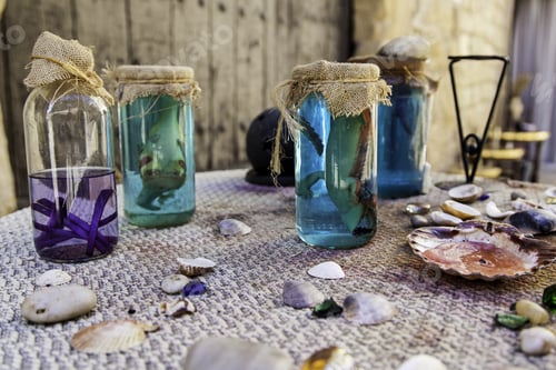 Preview: Witchcraft Objects To Do Magic, Detail Of Belief And Mystery, Fear