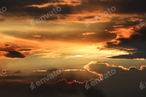 Preview: Sunset Clouds In Evening Sky
