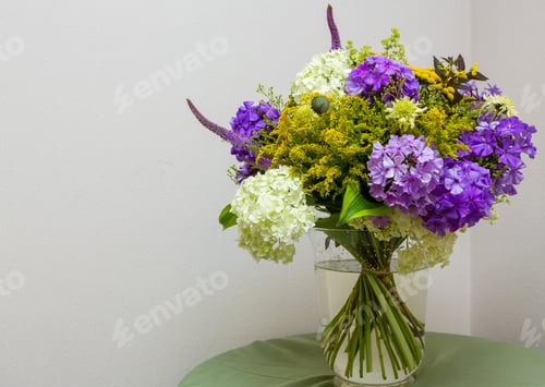 Preview: Flower Arrangement Of Perennial Blooming Plants