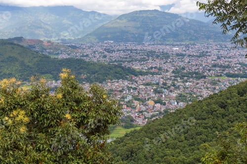 Preview: View Of The Pokhara Town, Nepal. Pokhara Is The Starting Point For Most Of The Treks In The