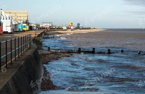 Preview: Coastal Sea Front At High Tide