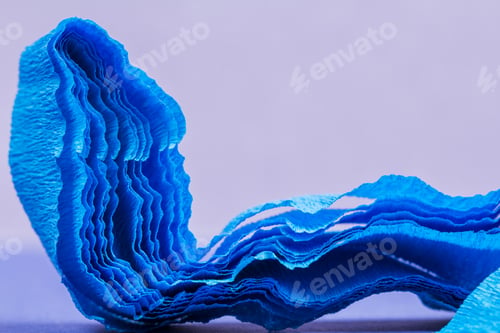 Preview: Colorful Abstract Composition With Crepe, Lights And Shadows