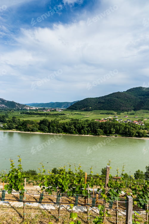 Preview: Landscape Of Wachau Valley, Danube River, Austria.