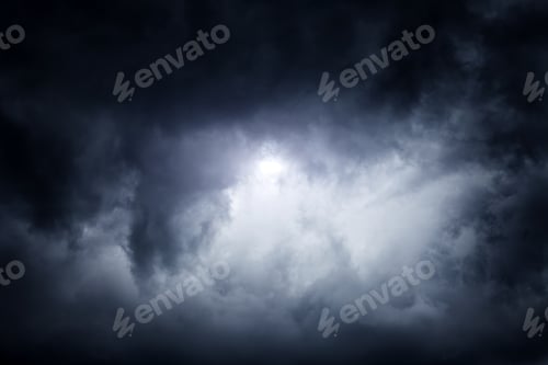 Preview: Light In The Dark And Dramatic Storm Clouds