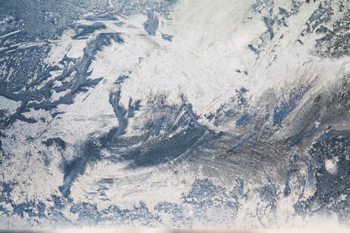 Preview: Ice Flowers On Glass - Texture And Background