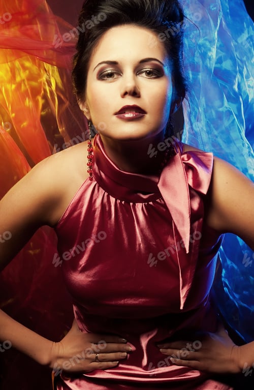 Preview: Fashion Model Posing In Studio